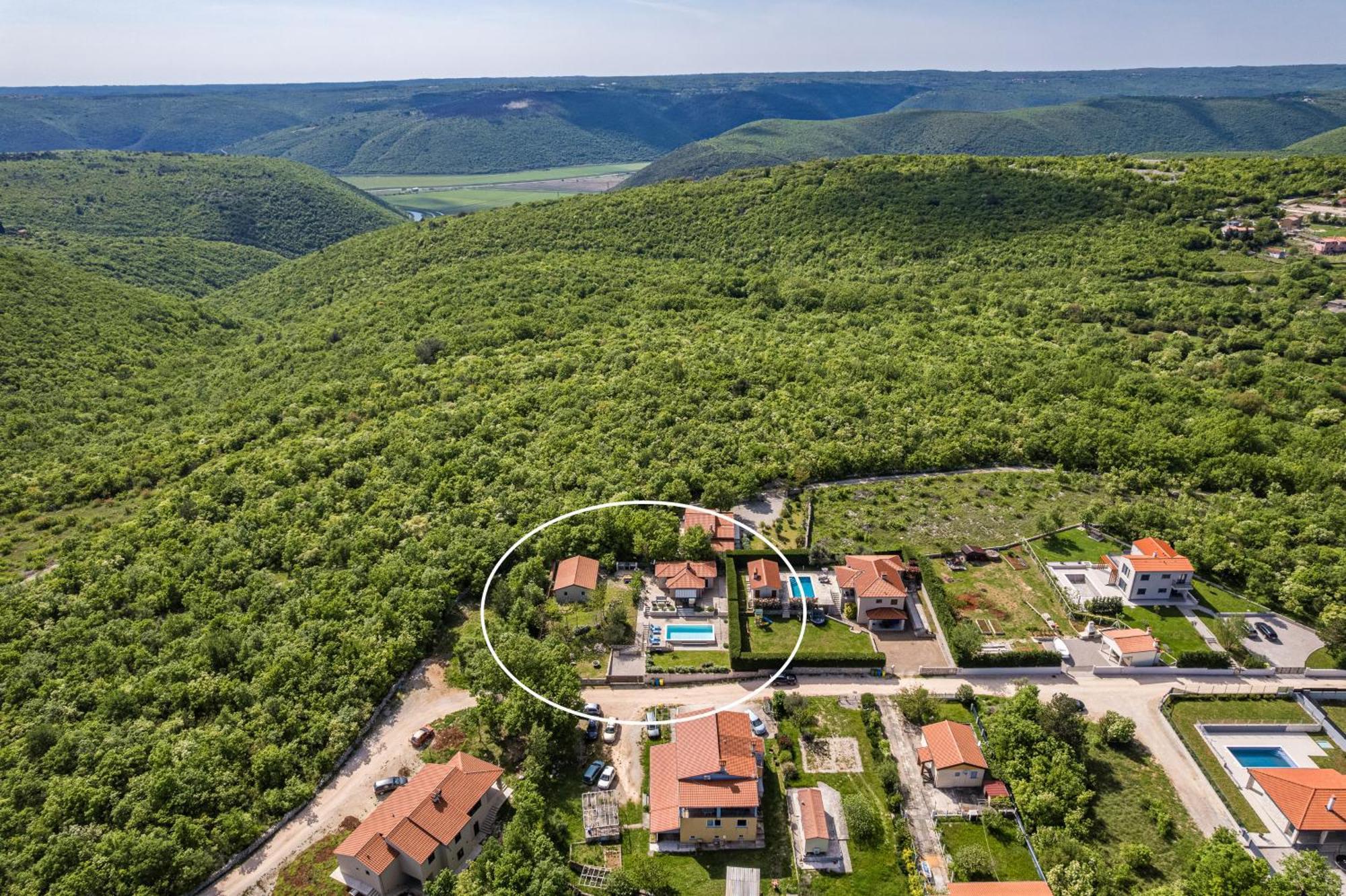 Vila Krasna Kuca Labin  Exteriér fotografie