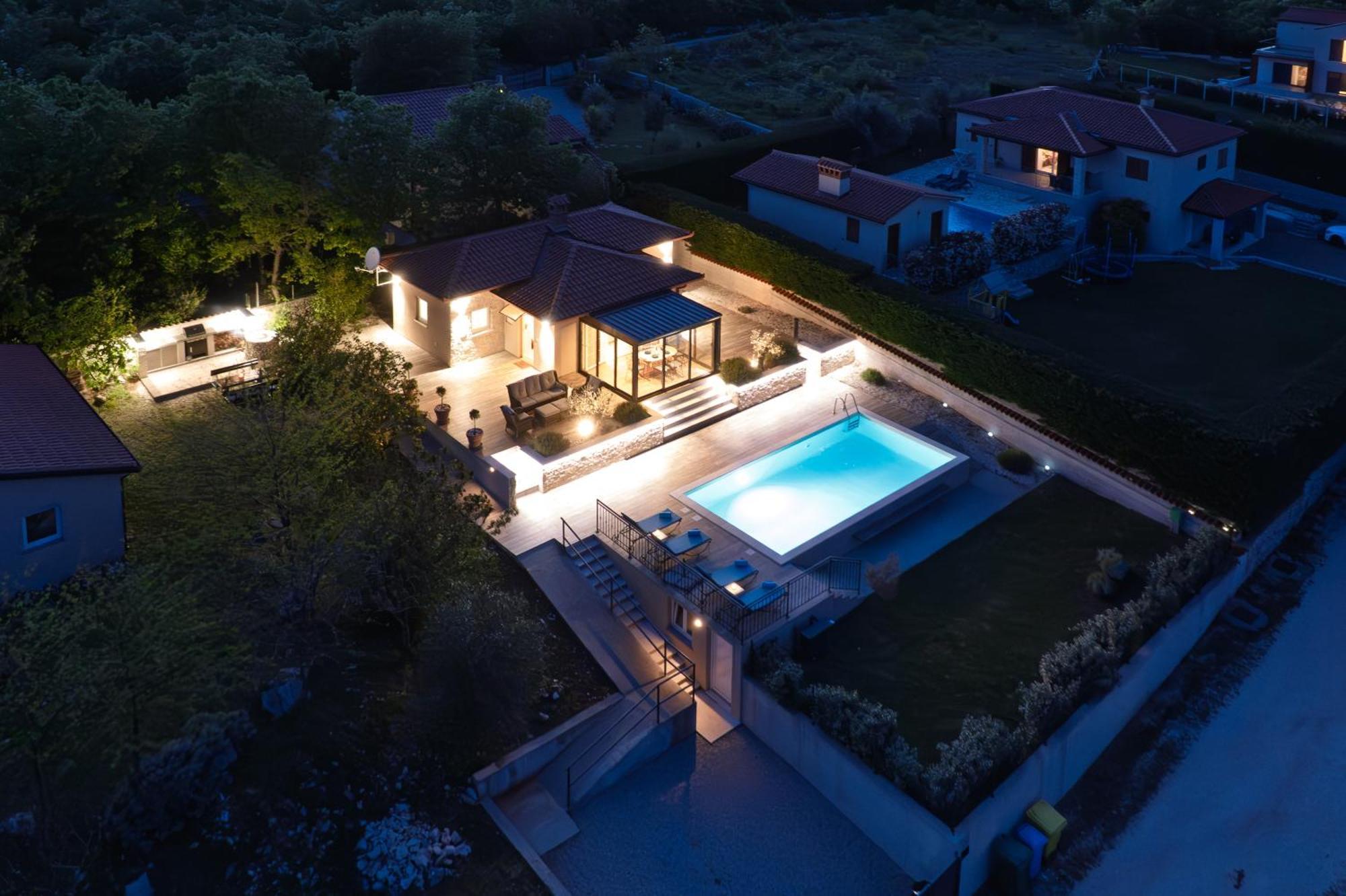 Vila Krasna Kuca Labin  Exteriér fotografie